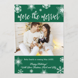 Photo Cartes de Faire-part de grossesse de Noël