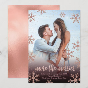 Photo Cartes de Faire-part de grossesse de Noël