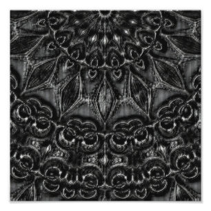 Photo Charcoal Mandala