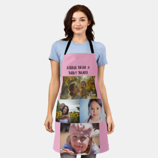 PHOTO COLLAGE CUSTOM KITCHEN APRON FOR MOM SCHÜRZE