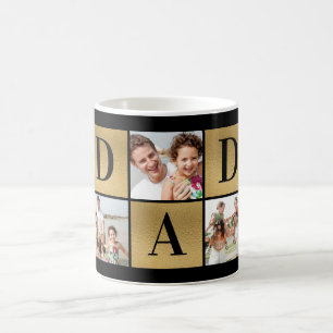 Photo DAD Collage Café Mug