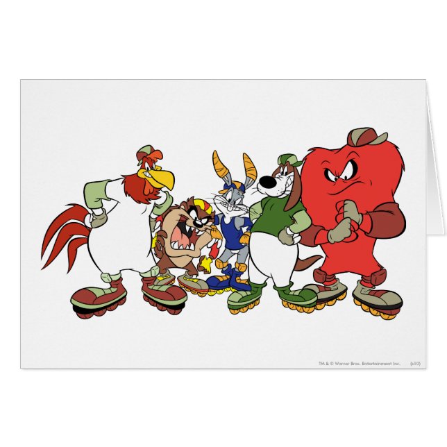 Photo de base-ball du groupe LOONEY TUNES™ (Devant horizontal)