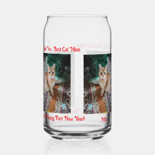Photo de chat texte personnaliser Peut Verre