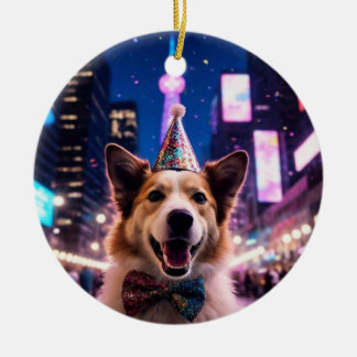 Photo de chien personnalisée Ornement de Noël