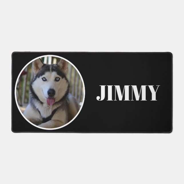 Photo de chien Simple Black Custom (Recto)