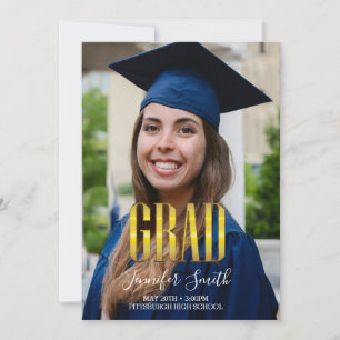 Photo de diplôme Invitation