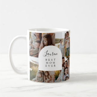 Photo de famille Mug Moderne Meilleur Maman Jamais