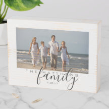 Photo de famille personnelle personnalisée