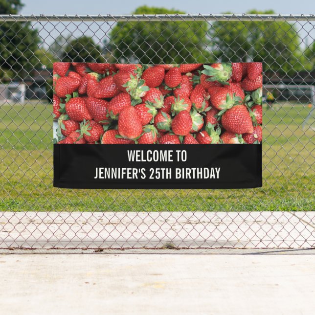 Photo de la bannière d'anniversaire de Red Juicy S (En situation)