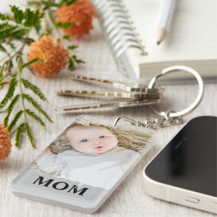 Photo de la Fête des Mères Je t'aime Mum Key Ring