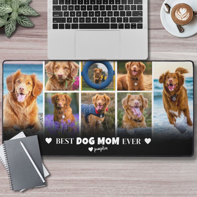 Photo de la maman du chien (Best Dog Mom Photo Desk Mat)