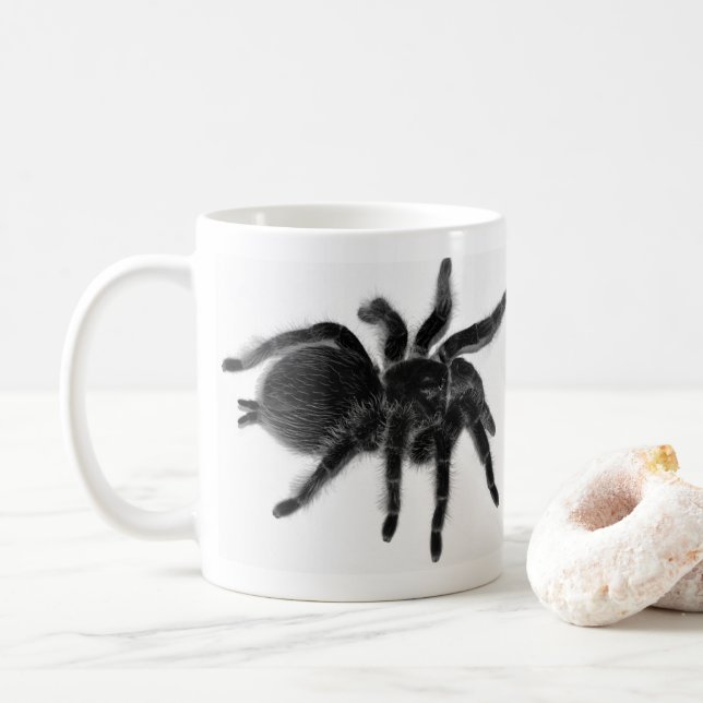 Photo de l'araignée de Tarantula Imprimer Mug de c (Avec donut)