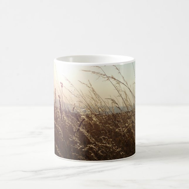 Photo de l'humeur estivale Mug blanc classique (Centre)