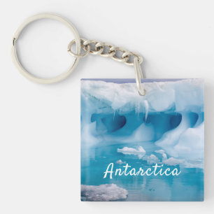 Photo de l'iceberg Antarctique avec texte