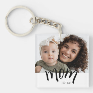Photo de maman personnalisé Année d'établissement 