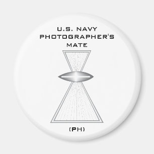 Photo de marine IFGA No Wings Round Magnet