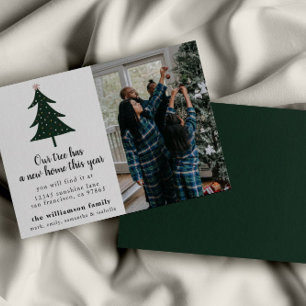 Photo de Noël Faire-part de déménagement