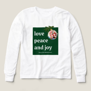 Photo de Noël Forêt Verte Amour Paix Joie Enfants