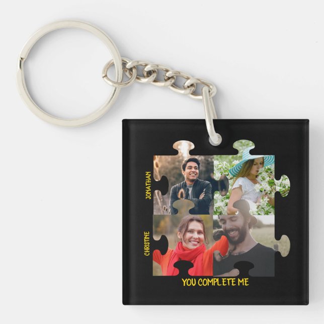 Photo de pièce de puzzle personnalisée Vous me com (Devant)
