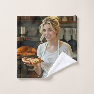 Photo de pizza en train de manger Personnaliser