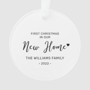 Photo de premier Noël dans une nouvelle maison en