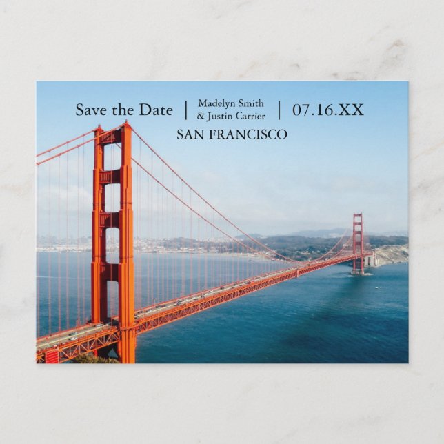 Photo de San Francisco - Enregistrer la carte post (Devant)
