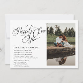 Photo de script simple | Faire-part de mariage de