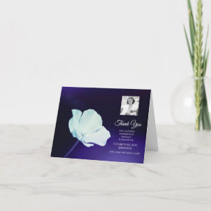 Photo de Sympathy Merci Fleur sauvage solennel