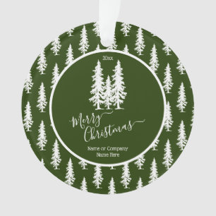 Photo de vacances de Noël d'arbres du vert