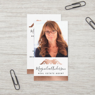 Photo d'entreprise personnalisée   Carte de visite