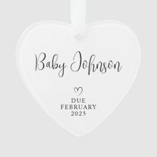 Photo des futurs parents Bébé attendu 2025
