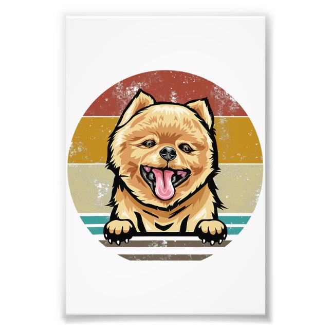 Photo Dog Premium Satin Papier photo Élargissement (Devant)