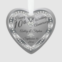 Photo du 10e anniversaire du Mariage en diamants d