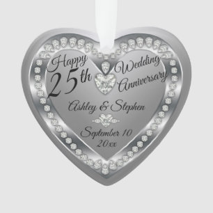 Photo du 25e anniversaire du Mariage en diamants d