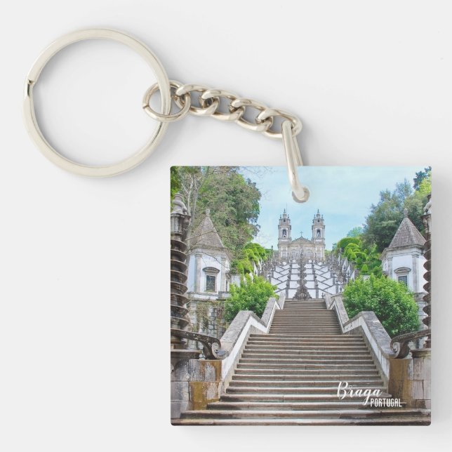 Photo du Sanctuaire Bom Jesus Braga, avec prière (Devant)