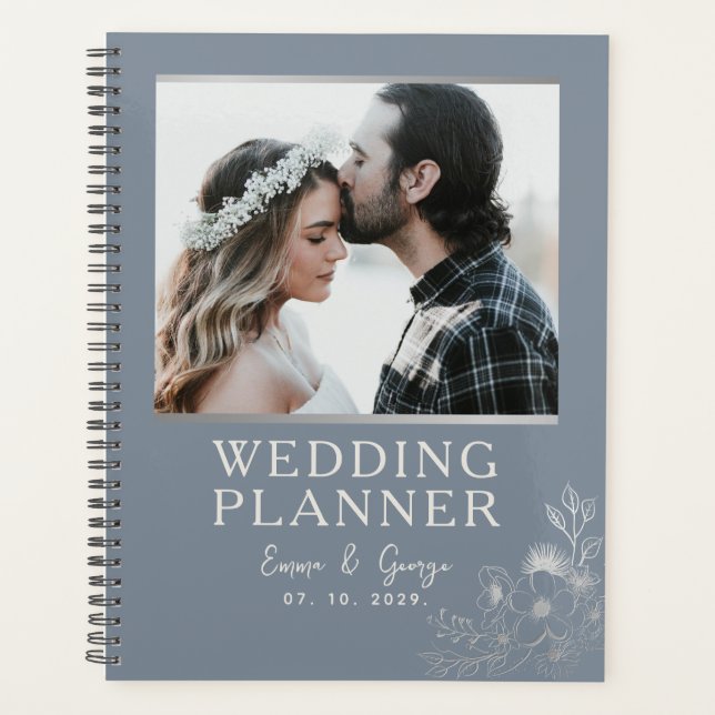 Photo Dusty Blue Wedding planner (Devant)