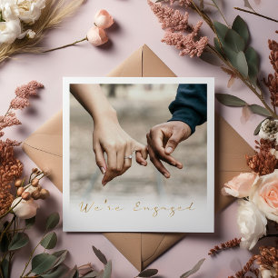 Photo, écriture or engagé faire-part