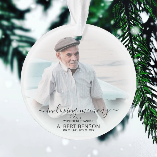 Photo Élégante En Mémoire Amoureuse Noël (Créateur téléchargé)