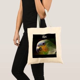 Photo et Sac fourre-tout de nom personnalisé de pe