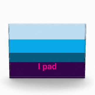 Photo Étui iPad bleu violet bloc de couleur minimaliste