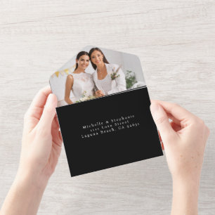 Photo Faire-part de mariage-Twin Flames-LGBTQ-