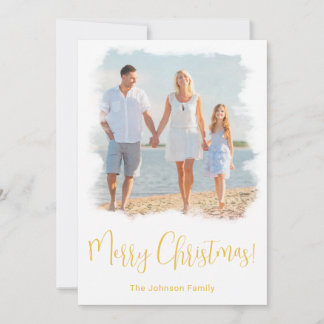PHOTO FAMILIALE DE LA CARTE DE NOËL TROPICALE MODE