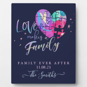 Photo Family Ever After Plaque