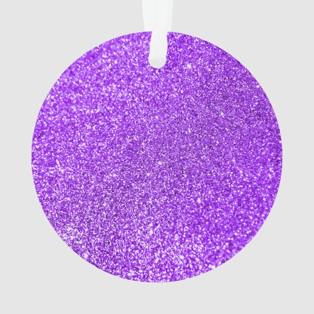 Photo Faux Purple Parties scintillant (dos)