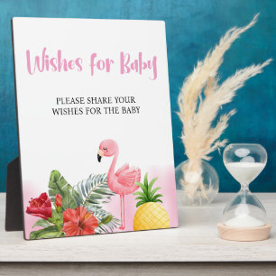 Photo Flamant rose tropical - Voeux roses pour la plaque