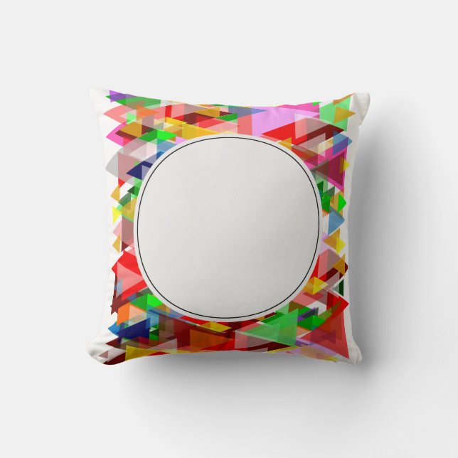 Photo frame transparent background kissen (Vorderseite)