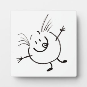 Photo Goofy Doodle Guy Plaque