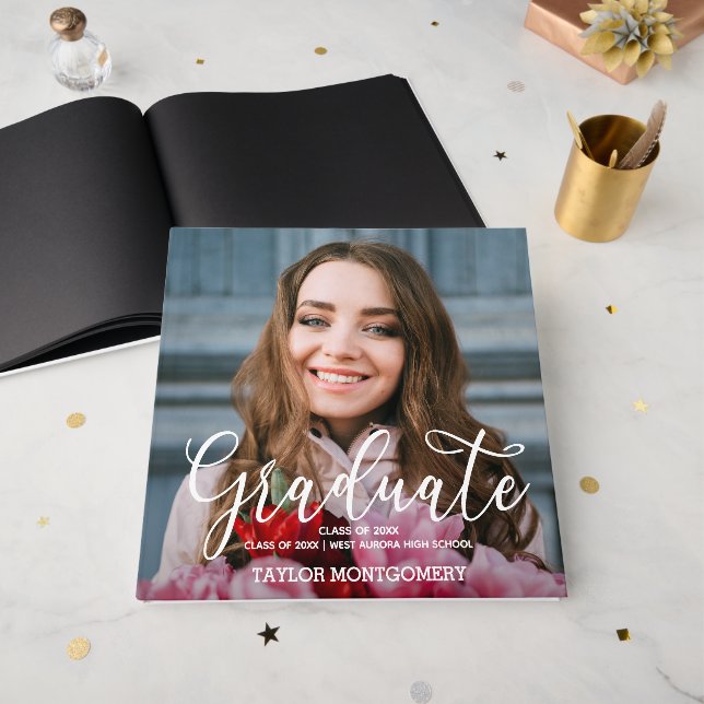 Photo Graduate Scrap and Gästebuch (Vorderseite offen)