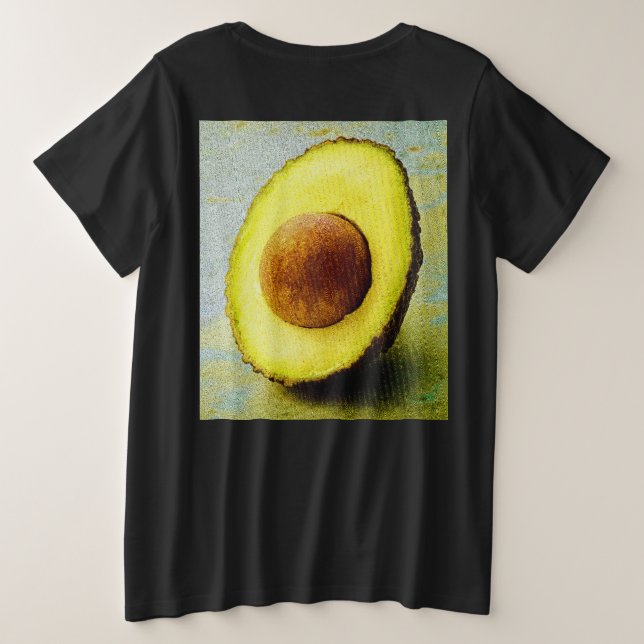 Photo "Half Avocado" Cute. Commandez dès maintenan (Design dos)