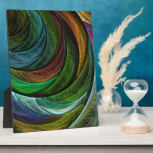 Photo Harmonie de couleurs Plaque d'art Abstraite